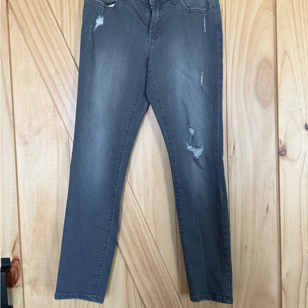 Banana Republic Women’s Gray Straight Jeans
